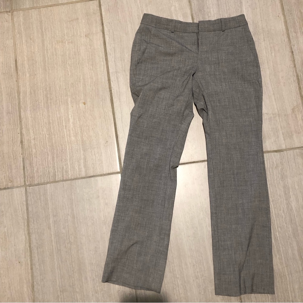 Banana Republic Logan grey Dress Pants Size 00p 27.5 inseam loft ann taylor